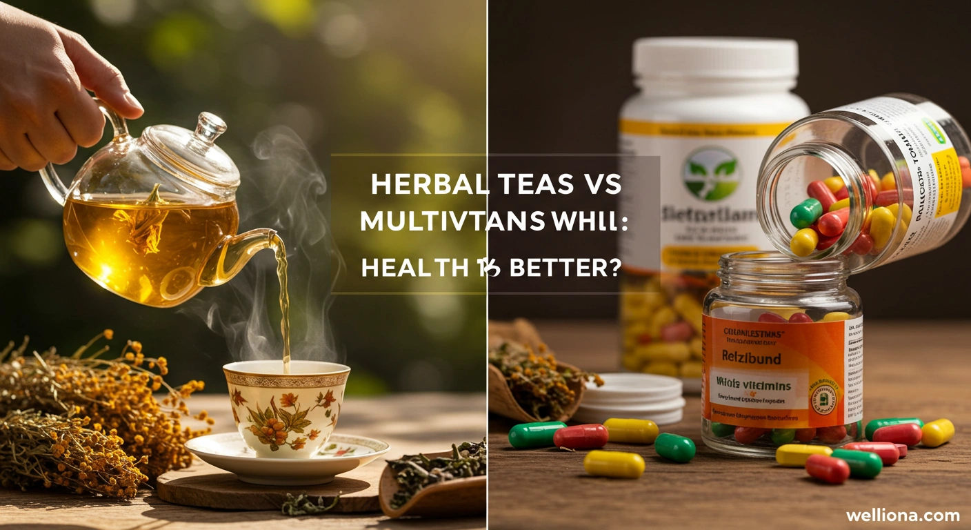 Herbal Teas vs Multivitamins Which Boosts Health Better